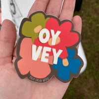 Image 1 of Oy Vey Sticker