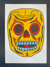 Yellow skull A5