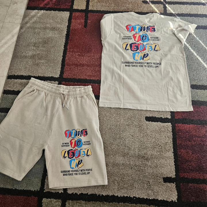 Level Up 2 piece Short Set