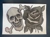 Skull $ Rose 1