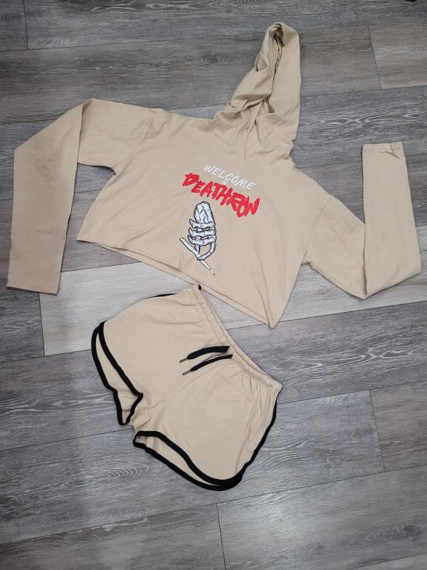 Women Deathrow Short Set