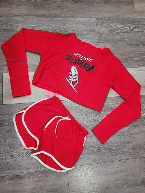 Women Deathrow Short Set