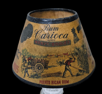 Image 2 of Vintage Carioca Rum Bottle Lamp FREE SHIPPING 