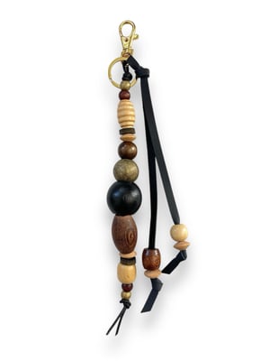 Image of BEADED BAG CHARM / KEYCHAIN #9