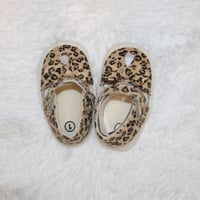 Leopard baby shoes
