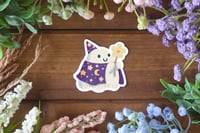 Image 1 of Wizard Ghost Flower - Sticker