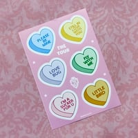 Image 2 of [STICKER SHEET] Jonas Brothers Love Songs