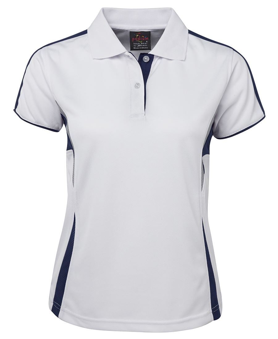 Women's White Polo Shirt (Price before tax) Narrabeen Lakes