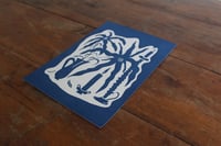 Image 4 of "Candlestick Still Life" cyanotype