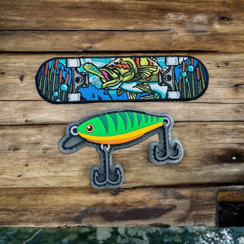 Bass Board and Lure 