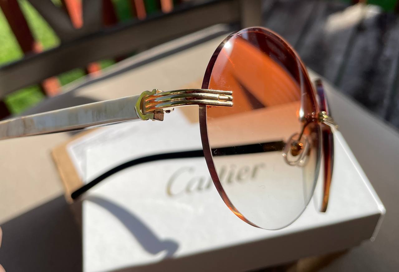 AUTHENTIC CARTIER CT0286O 003 - [MIXED HORN] CUSTOM 015 | shabowhita