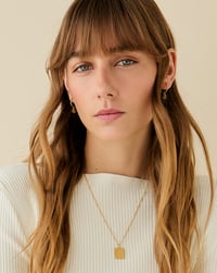 Image 2 of Pendientes Aro fino S Margaritas