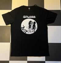 SPLORR: JOHNNY 2-ASS T-SHIRT by RIT-JANNE, BLACK