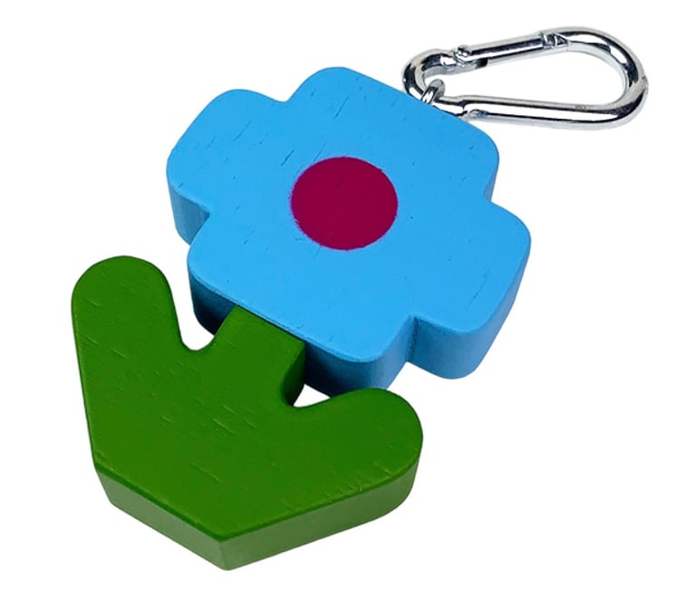 Flower Charm (blue)