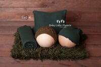 Image 5 of Newborn set green fur