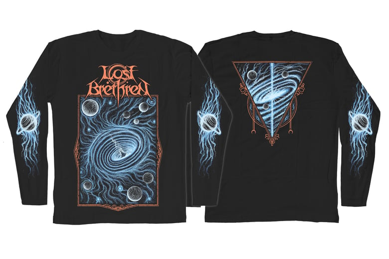 Image of Wormhole Design Long Sleeve T-shirt 