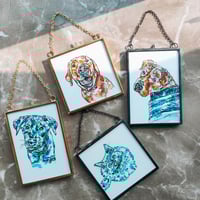 Image 10 of Bespoke Mini Pet Portrait (4"x4")