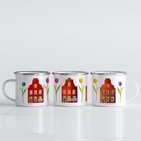 Image 3 of Emailletasse "Holländisches Viertel"