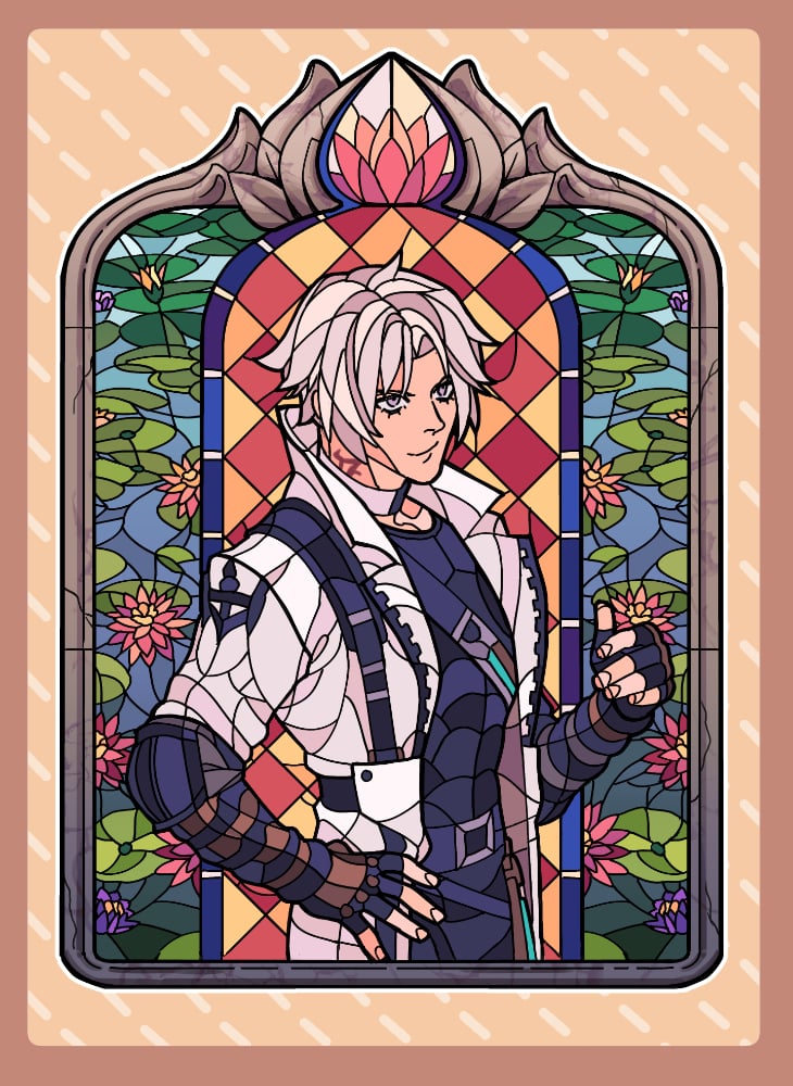 Image of Pre-Order FF14 Stained Glass