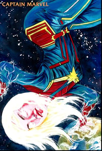 Captain Marvel - PRINT