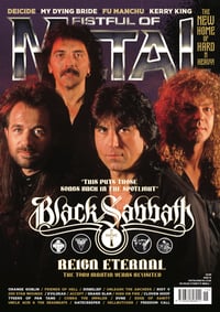 FISTFUL OF METAL ISSUE 15: BLACK SABBATH - THE TONY MARTIN YEARS