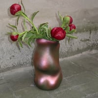 BIO-MORPH IRIDESCENT FLOWER JUG