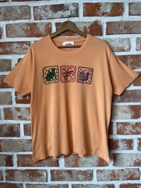 Image 1 of Meet Me In The Garden T-Shirt in Peach XL