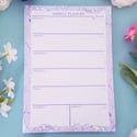 Vines Weekly Planner Notepad - Lilac