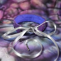 Image 3 of Biblically Accurate Choker - Purple Heptacle