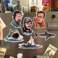 Image 1 of JAWS Fridge Magnet 6 Pack SET!