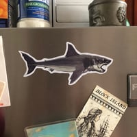 Image 1 of JAWS Shark FRIDGE MAGNET!