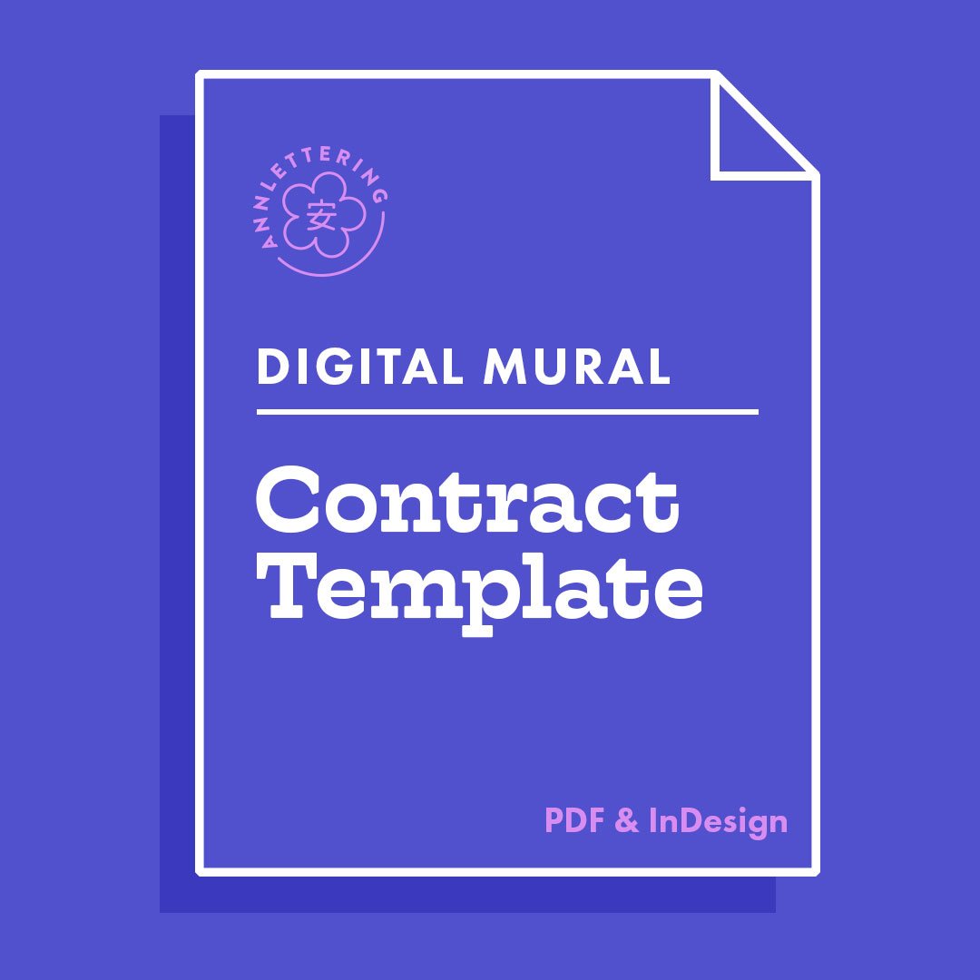 Digital Mural Contract Template Annlettering Digital Mural Contract Template Annlettering