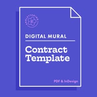Digital Mural Contract Template