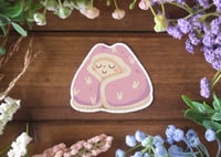 Image 1 of Blanket Burrito Bun (Self-Care Series) - Sticker