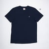 #138 BT-07 'B' EMBROIDERY TEE navy heavy jersey (size M)