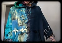 Image 7 of CURE Distressed Hoodie (Small)