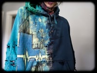 Image 8 of CURE Distressed Hoodie (Small)