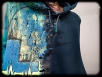 Image 12 of CURE Distressed Hoodie (Small)
