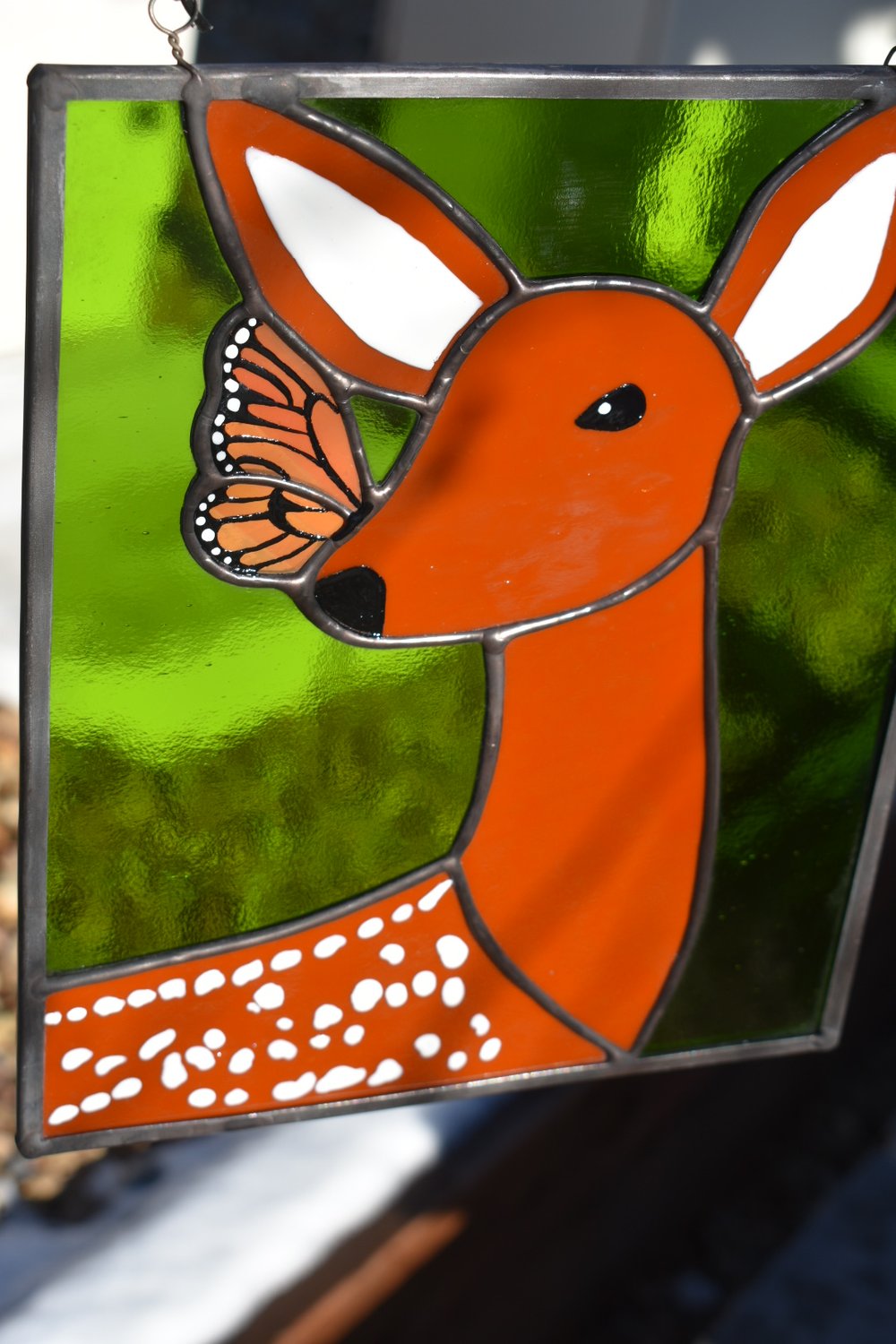 Image of Fawn & Monarch Friends