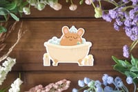 Image 1 of Bathtub Bun (Self-Care Series) - Sticker