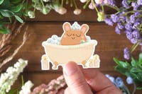 Image 2 of Bathtub Bun (Self-Care Series) - Sticker