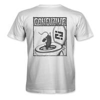 Image 1 of Confusion Magazine - "Skate Rat" t-shirt  [white]