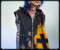 Image 12 of CURE Sleeveless Zip Hoodie (Medium)