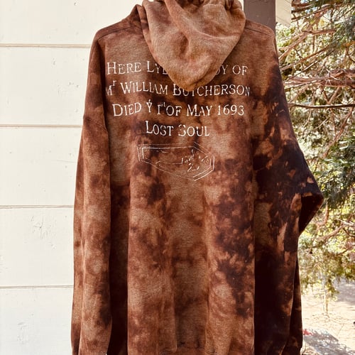 Image of Billy Butcherson Hocus Pocus Bleached Hoodie 5XL 