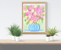 Image 5 of Pastel Bouquet-original artwork 
