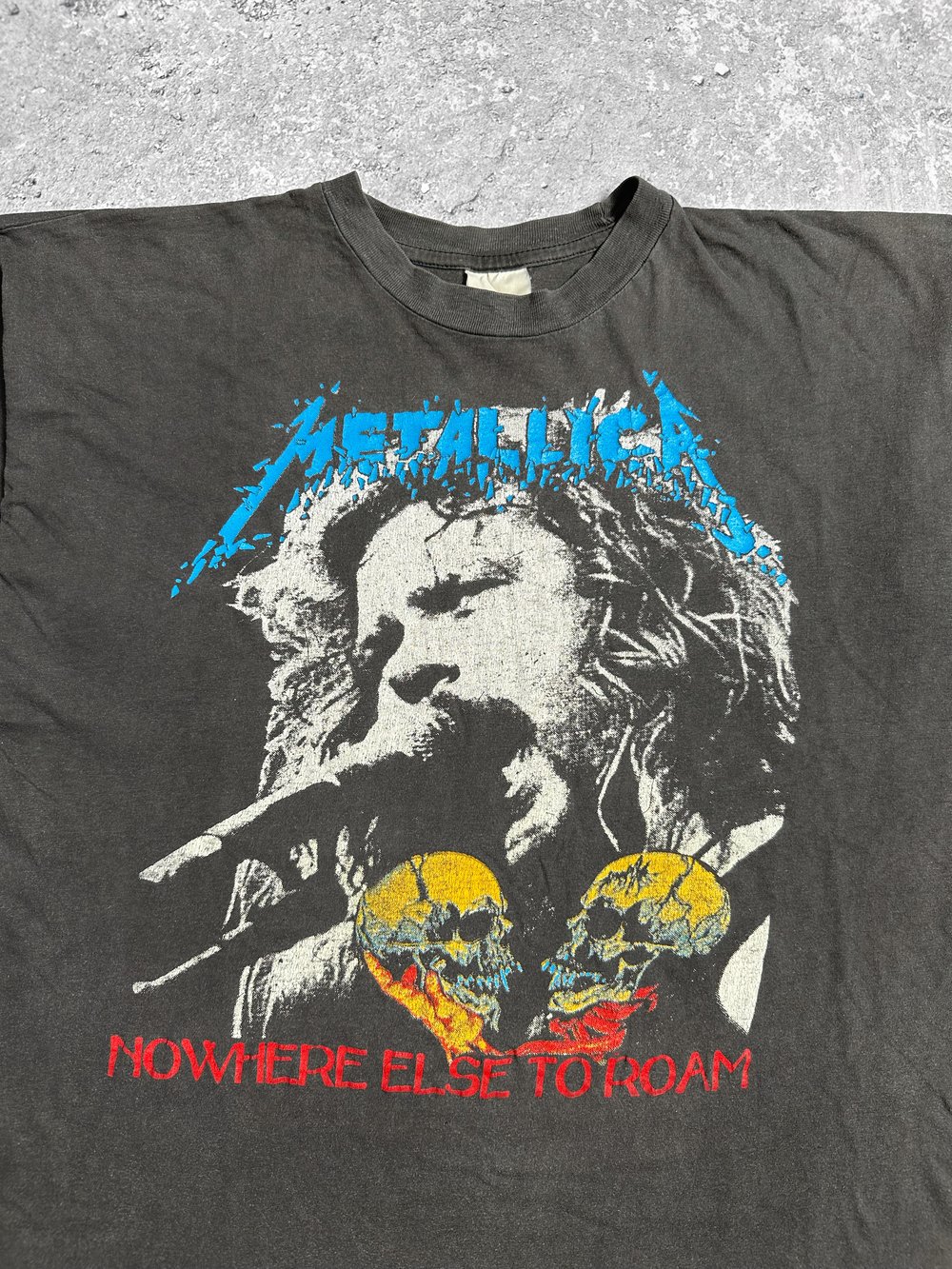 Metallica 1993 ‘Nowhere Else To Roam’ Bootleg T-Shirt