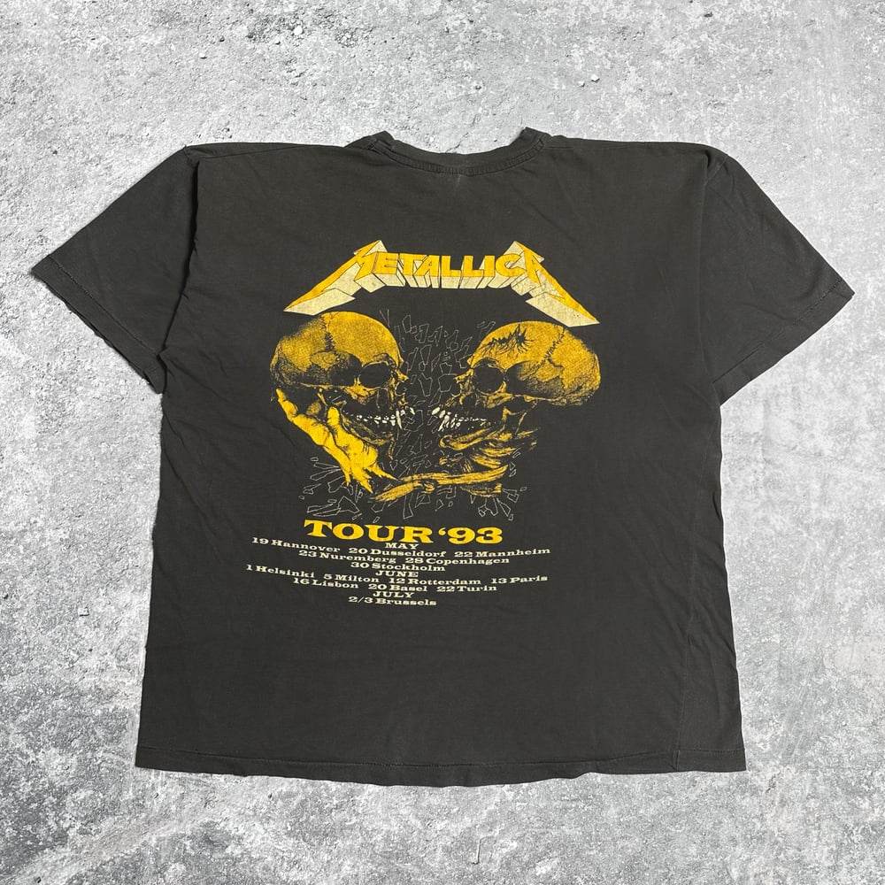 Metallica 1993 ‘Nowhere Else To Roam’ Bootleg T-Shirt