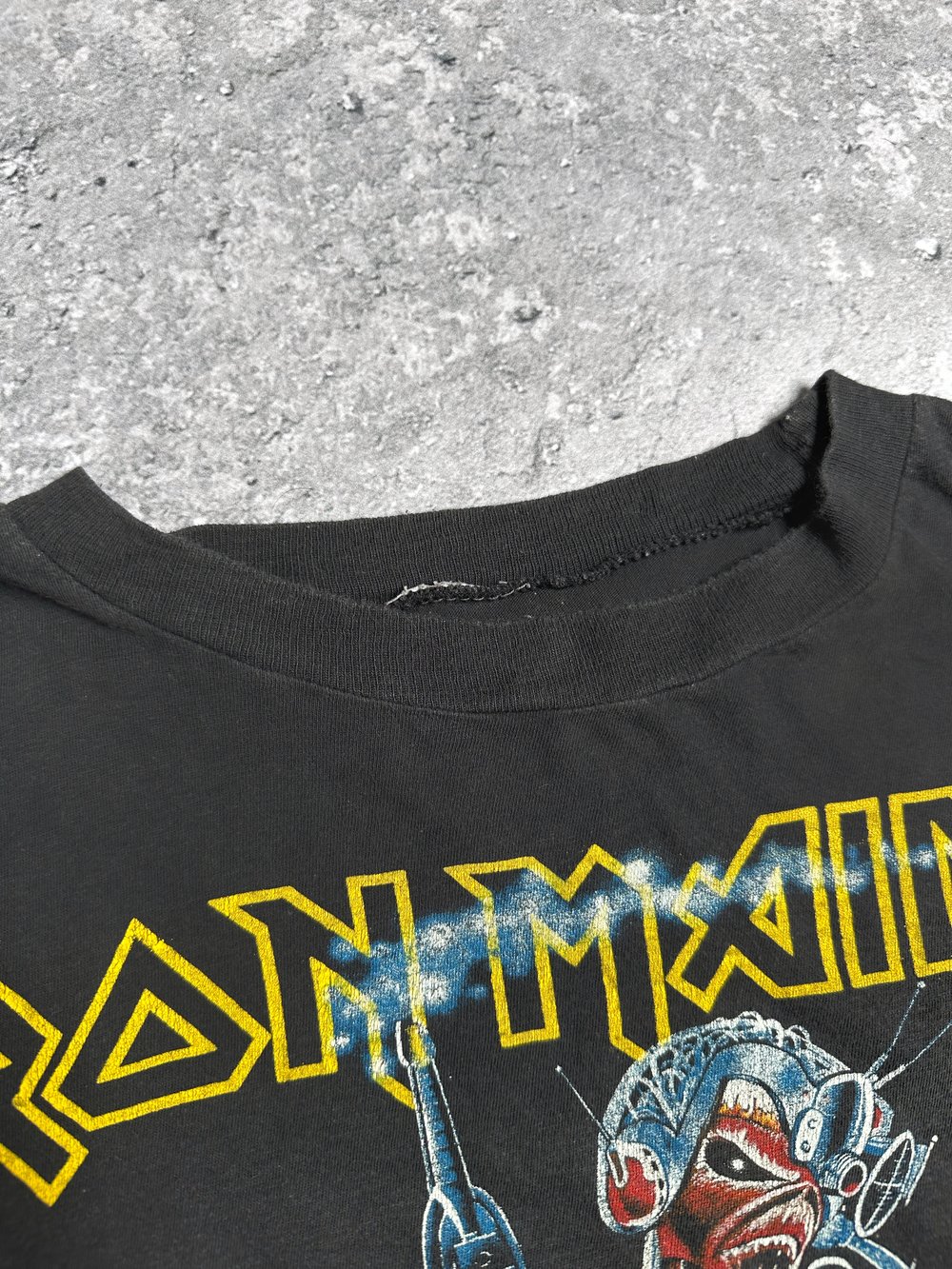 Iron Maiden 1986 ‘Somwhere On Tour’ T-Shirt