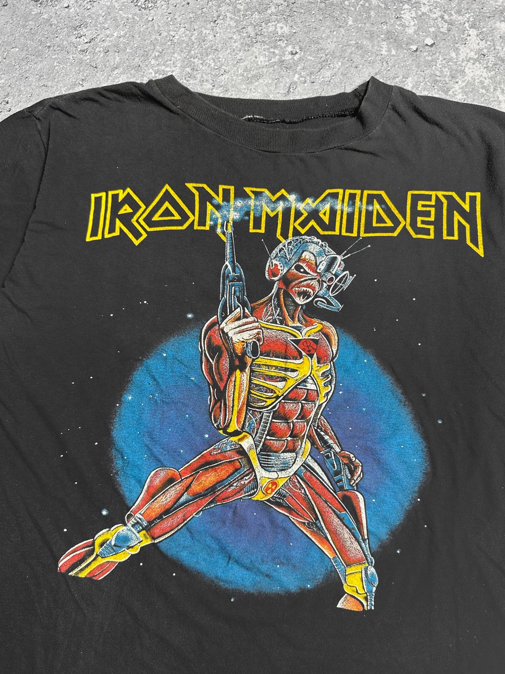 Iron Maiden 1986 ‘Somwhere On Tour’ T-Shirt