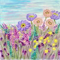 Image 3 of Wildflower Meadow- original artwork 